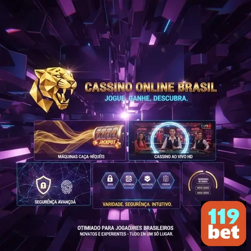 Ilustração de Explore os serviços VIP da 119bet e jogos de slots