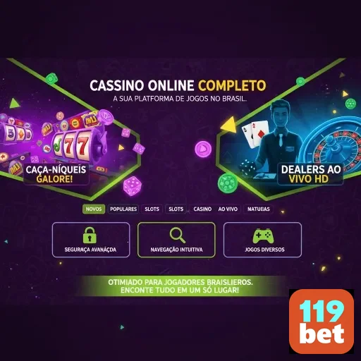 Ilustração de Experiência VIP na 119bet
