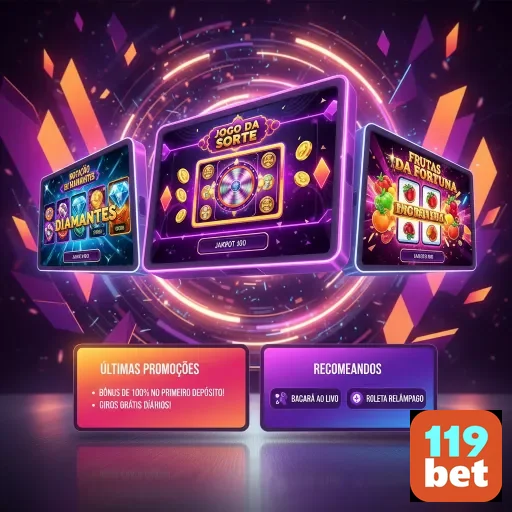 Ilustração de Aposte e Ganhe Com Nossas Slots